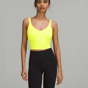 Lululemon Align Tank Top Electric Lemon Size 10